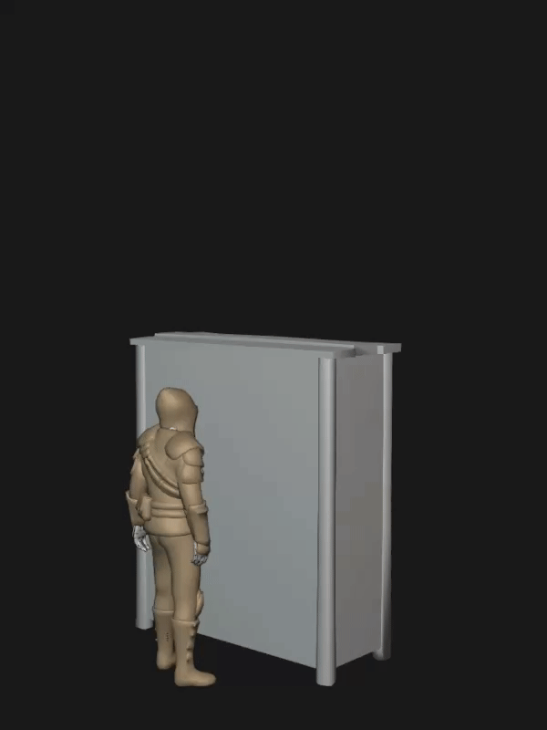 'Medium Ledge' animation for EVG Animated Traversal. - July 2022